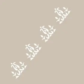 K113 6x20 Bordür Model Stencil
