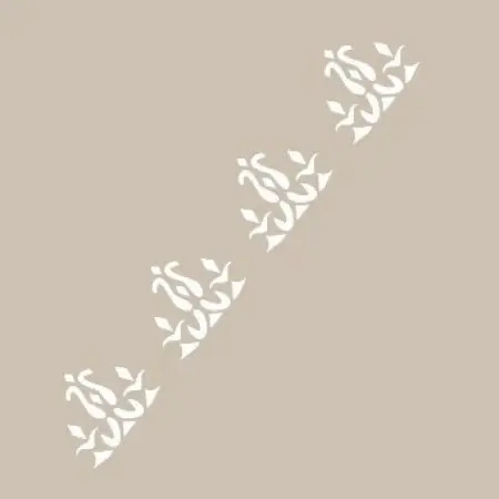 K113 6x20 Bordür Model Stencil