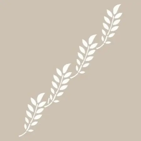 K117 6x20 Border Model Stencil