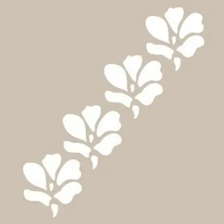 K125 6x20 Border Model Stencil