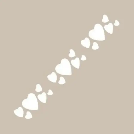 K132 6x20 Border Model Stencil