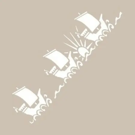 K136 6x20 Border Model Stencil