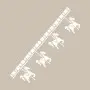 K137 6x20 Border Model Stencil