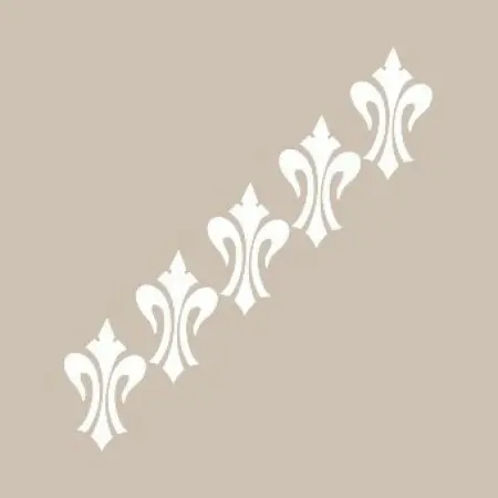 K139 6x20 Bordür Model Stencil
