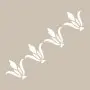 K143 6x20 Border Model Stencil