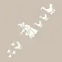 K145 6x20 Border Model Stencil