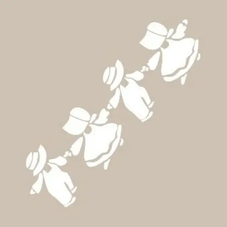 K146 6x20 Border Model Stencil