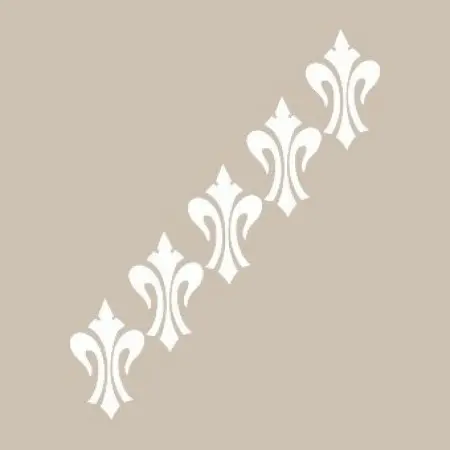 K148 6x20 Border Model Stencil