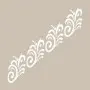 K159 6x20 Border Model Stencil