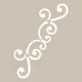 K164 6x20 Border Model Stencil