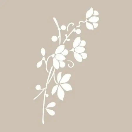 K167 6x20 Border Model Stencil