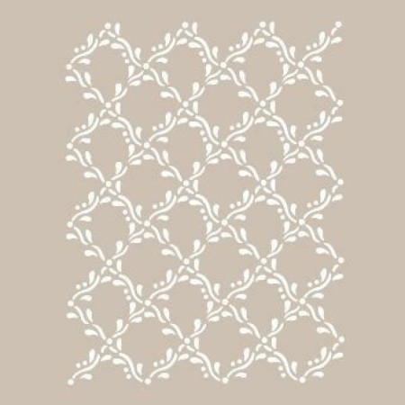 Geometrik Dal Model AS412 A4 Stencil