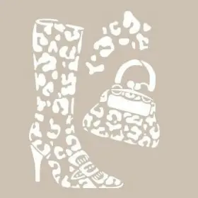 Ayakkabı Model AS458 A4 Stencil