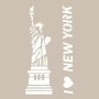 Statue of Liberty Model AS463 A4 Stencil