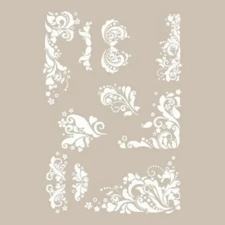 Leaf Model AS478 A4 Stencil