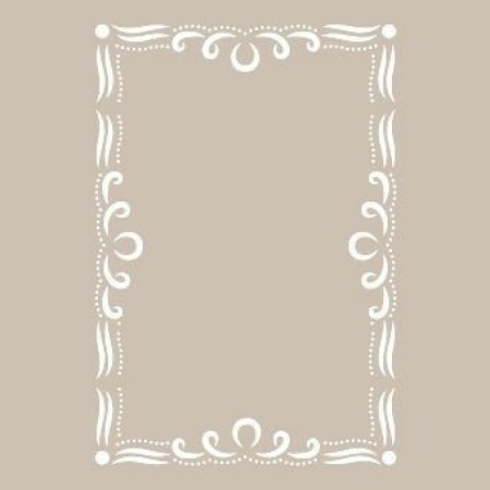 Frame Model AS490 A4 Stencil