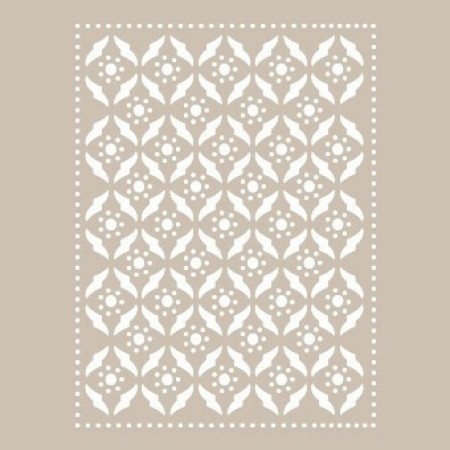 Geometric Model AS493 A4 Stencil