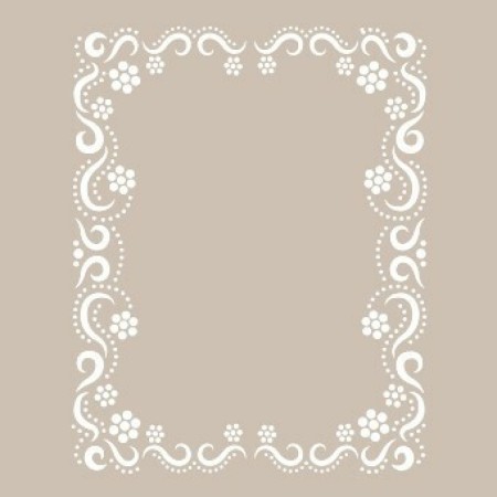 Frame Model AS494 A4 Stencil