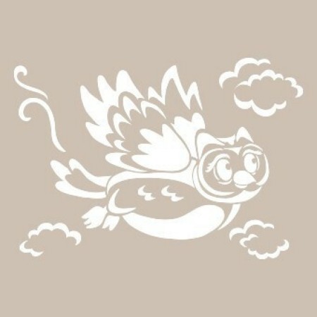 Owl Model AS498 A4 Stencil
