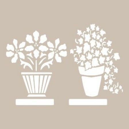Çiçek Model AS507 A4 Stencil