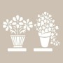 Flower Model AS507 A4 Stencil