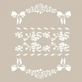 Çiçek Model AS511 A4 Stencil