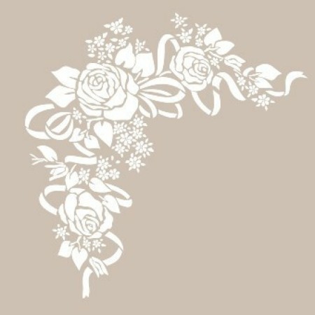 Rose Model AS518 A4 Stencil
