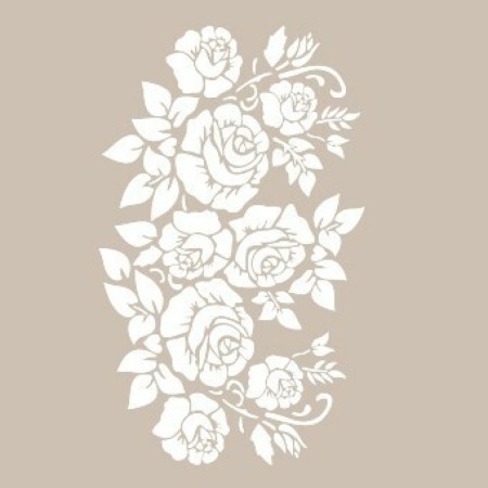 Rose Model AS519 A4 Stencil