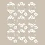 Flower Frame Model AS520 A4 Stencil