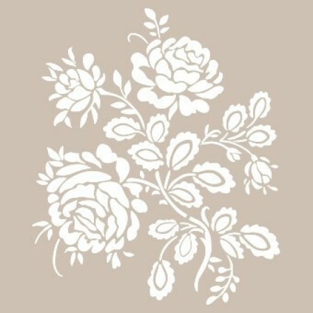 Rose Model AS523 A4 Stencil