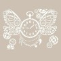 Clock Model AS530 A4 Stencil
