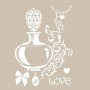 Perfume Model AS541 A4 Stencil