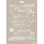 Text Model AS566 A4 Stencil