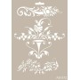 Yaprak Model AS572 A4 Stencil