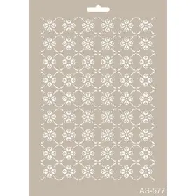 Çiçek Model AS577 A4 Stencil