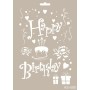 Birthday Model AS580 A4 Stencil