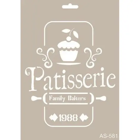 Pastahane Model AS581 A4 Stencil