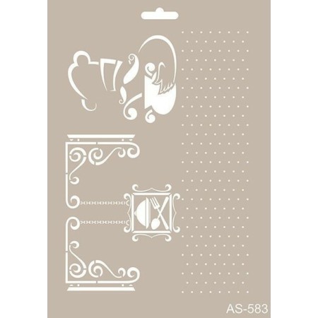 Chief Model AS583 A4 Stencil