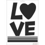 Love Model AS607 A4 Stencil