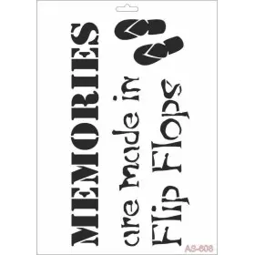 Yazı Model AS608 A4 Stencil