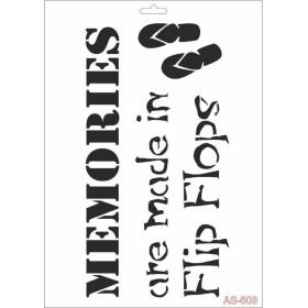 Yazı Model AS608 A4 Stencil