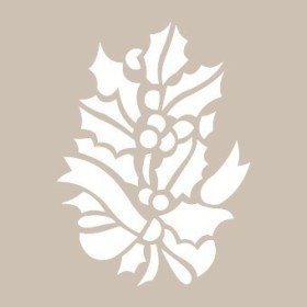 Yılbaşı Çiçeği Model D08 15x20 D Serisi Stencil