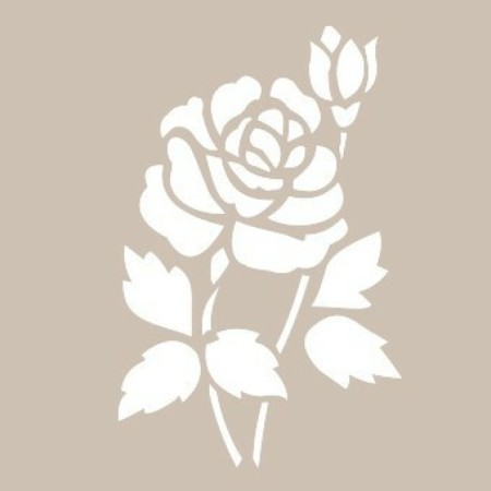 Rose Model D10 15x20 D Series Stencil