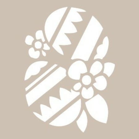 Easter Egg Model D12 15x20 D Series Stencil