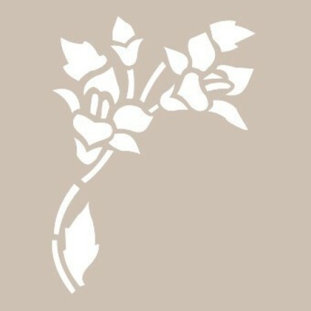 Çiçek Model D17 15x20 D Serisi Stencil