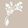 Flower Model D17 15x20 D Series Stencil