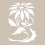 Flower Model D25 15x20 D Series Stencil