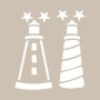 Lighthouse Model D55 15x20 D Series Stencil