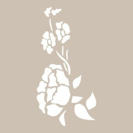 Flower Model D66 15x20 D Series Stencil