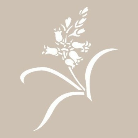 Flower Model D68 15x20 D Series Stencil
